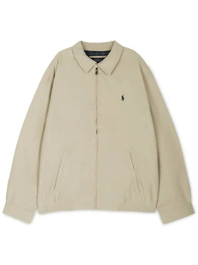 Harrington Windbreaker Beige - POLO RALPH LAUREN - BALAAN 2