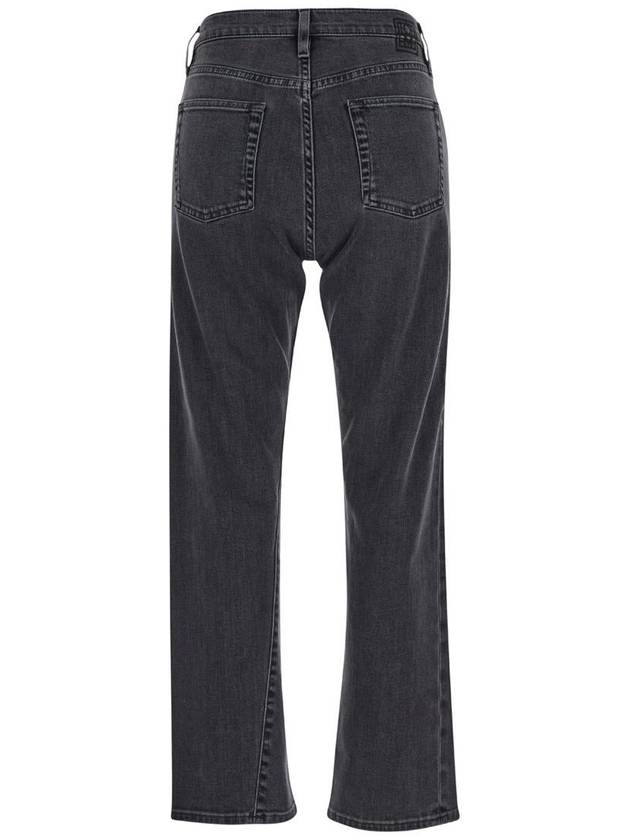 Twisted Seam Straight Jean Grey - TOTEME - BALAAN 3