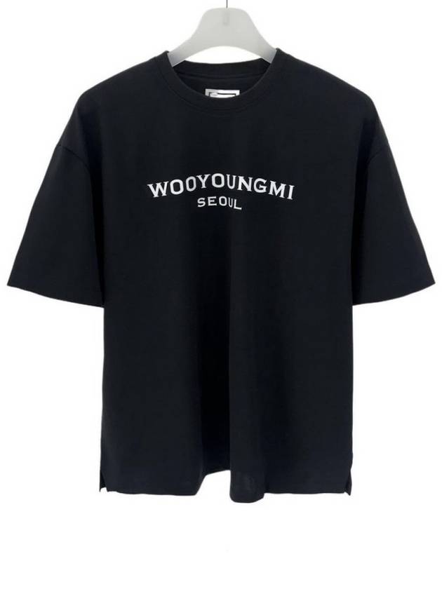 WOOYONGM Seoul Front Logo TShirt - WOOYOUNGMI - BALAAN 2
