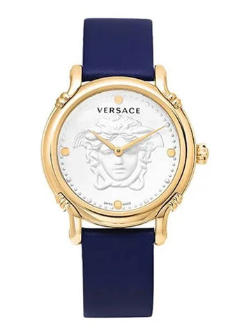 VEPN00420 Safety Pin Women’s Leather Watch - VERSACE - BALAAN 1