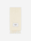 [MAISON KITSUNE] PLAIN FRINGED SCARF - ECRU - MAISON KITSUNE - BALAAN 1