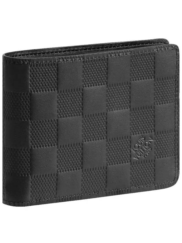 Multiple Damier Infini Half Wallet Black - LOUIS VUITTON - BALAAN 1