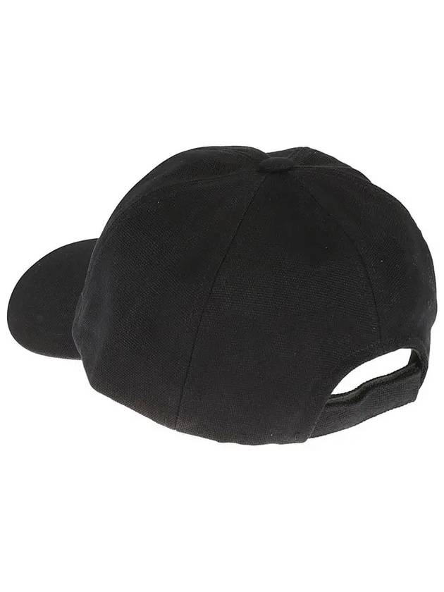 Tyron Embroidered Logo Ball Cap Black - ISABEL MARANT - BALAAN 5