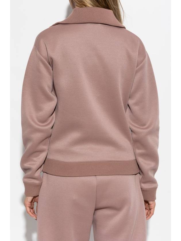 Alexander McQueen Sweatshirt With Collar, Women's, Pink - ALEXANDER MCQUEEN - BALAAN 4