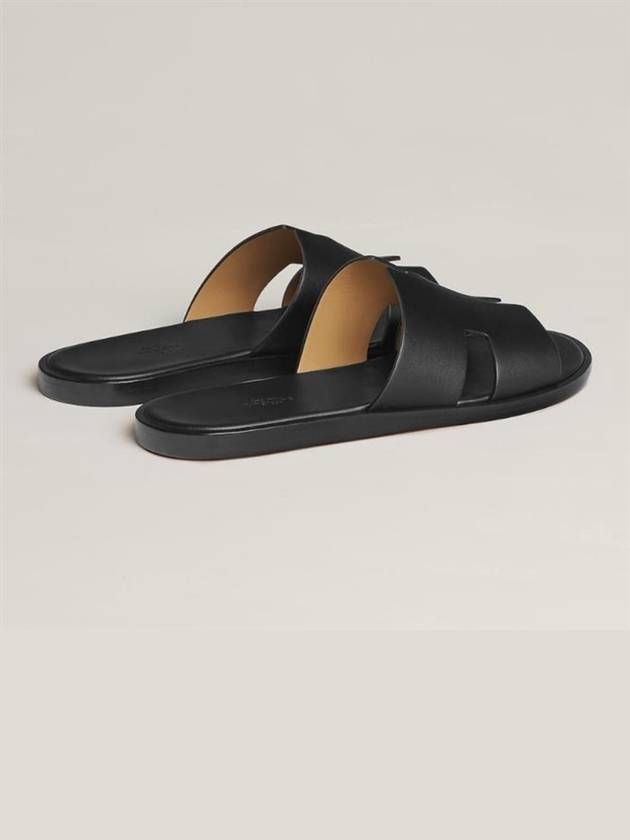 Izmir Sandal Calfskin & Noir - HERMES - BALAAN 4