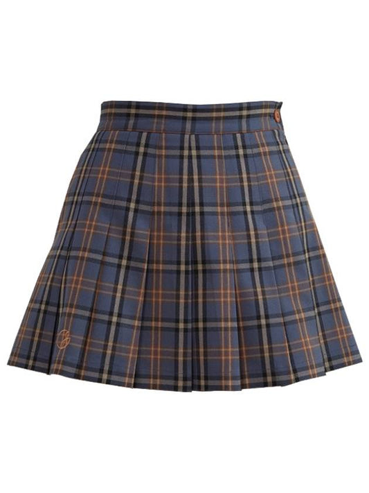 golf wear girlish check skirt Girlish check skirt 21f w Blue - J JANE - BALAAN 2