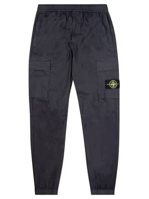 Men's Tella Paracadute Regular Fit Cargo Pants Grey - STONE ISLAND - BALAAN 1