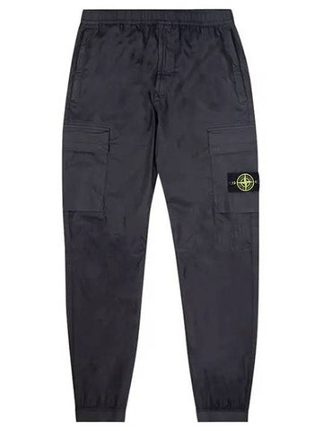 Men's Tella Paracadute Regular Fit Cargo Pants Grey - STONE ISLAND - BALAAN 1