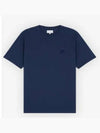 Bold Fox Head Patch Comfort Short Sleeve T-Shirt Navy - MAISON KITSUNE - BALAAN 2