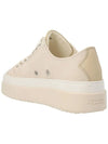 Austen Cotton Low Top Sneakers Beige - ISABEL MARANT - BALAAN 4