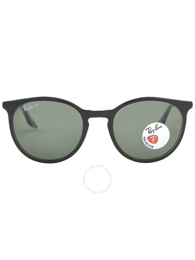 Ray Ban Polarized Green Phantos Unisex Sunglasses RB2204 919/58 51 - RAY-BAN - BALAAN 1