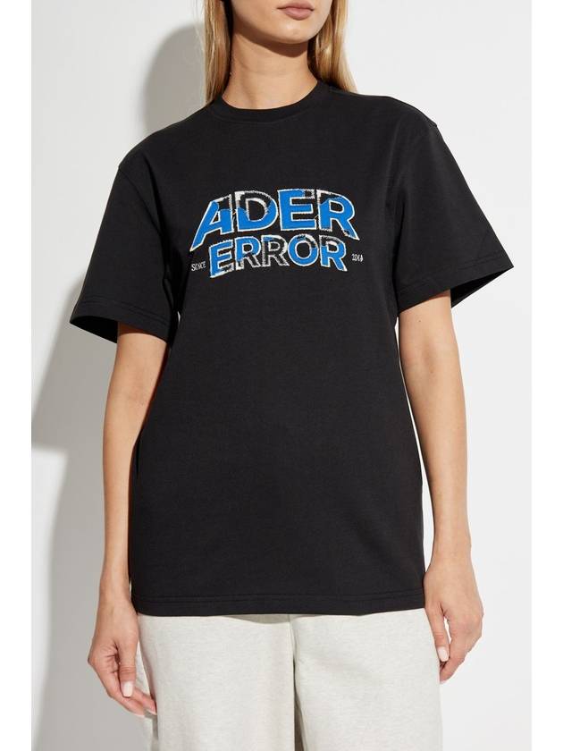 Ader Error T-shirt With Logo, Unisex, Black - ADER ERROR - BALAAN 3