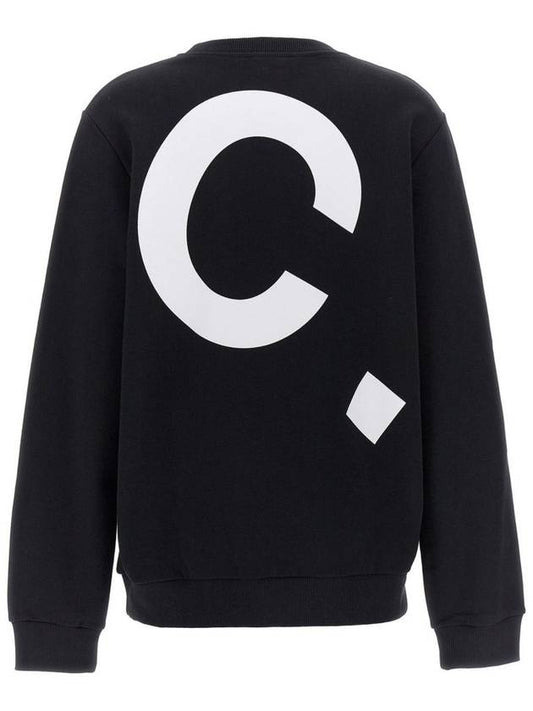 Cory Big Logo Cotton Sweatshirt Black - A.P.C. - BALAAN 2