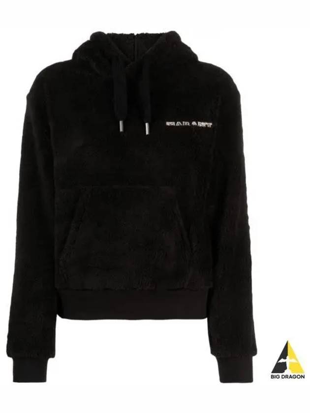 Maeva Logo Hoodie Black - ISABEL MARANT - BALAAN 2