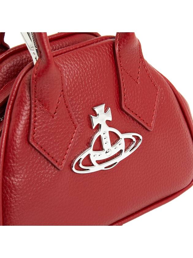 Yasmine Small Tote Bag Red - VIVIENNE WESTWOOD - BALAAN 8