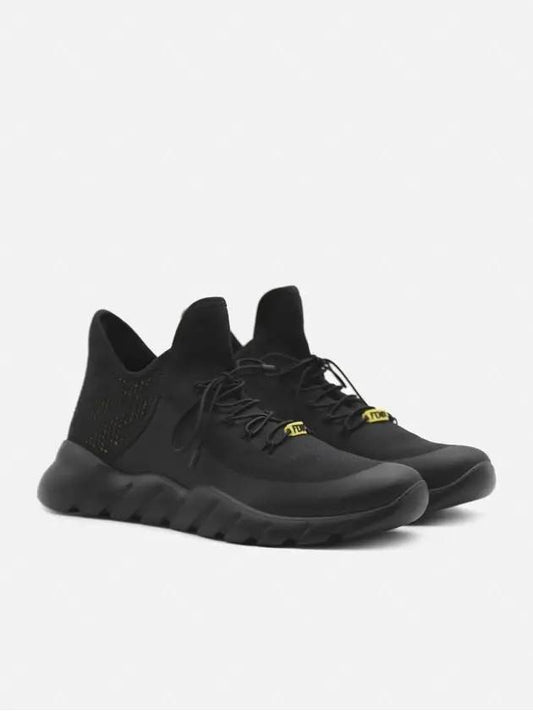 mesh low top sneakers black - FENDI - BALAAN 2