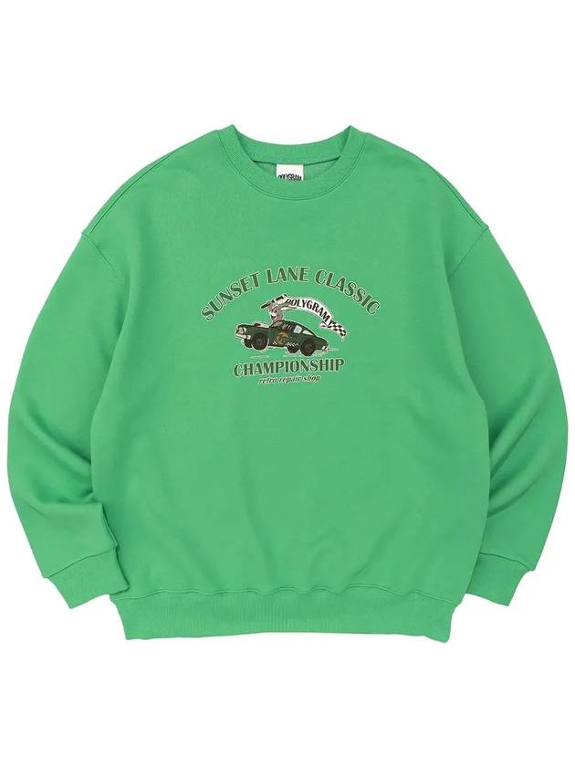 VINTAGE CHAMP BUNNY SWEATSHIRTS GREEN - POLYGRAM - BALAAN 3