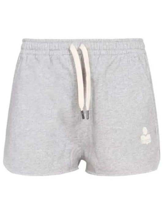 Mifa Logo Banding Shorts Grey - ISABEL MARANT - BALAAN 2