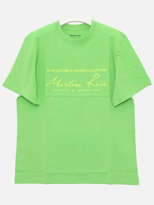 CMR603B FLURO GREEN TShirt - MARTINE ROSE - BALAAN 1