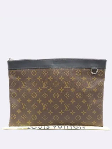 M69411 Monogram Macassar Discovery Pochette GM Clutch - LOUIS VUITTON - BALAAN 1