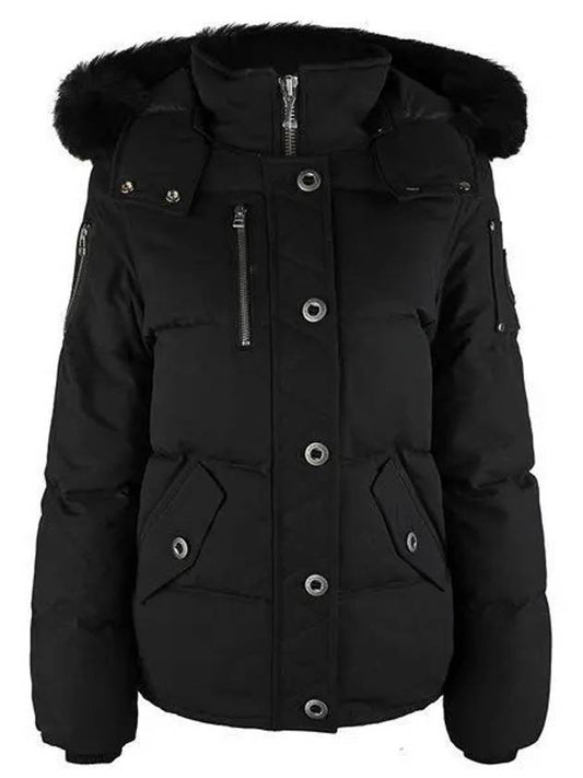 Original Threequarter Jacket Black Fur Black - MOOSE KNUCKLES - BALAAN 2