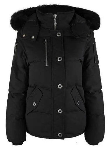 23FW M32LJ129S 305 Women's Original 3Q Hooded Padded Jacket Black 997580 - MOOSE KNUCKLES - BALAAN 1