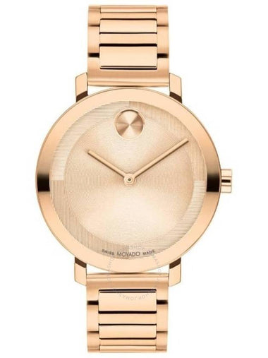 Movado Bold Evolution 2.0 Quartz Rose Gold Dial Ladies Watch 3601142 - MOVADO - BALAAN 1