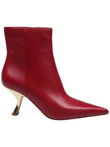 Michael Kors Leather Ankle Boot - MICHAEL KORS - BALAAN 1