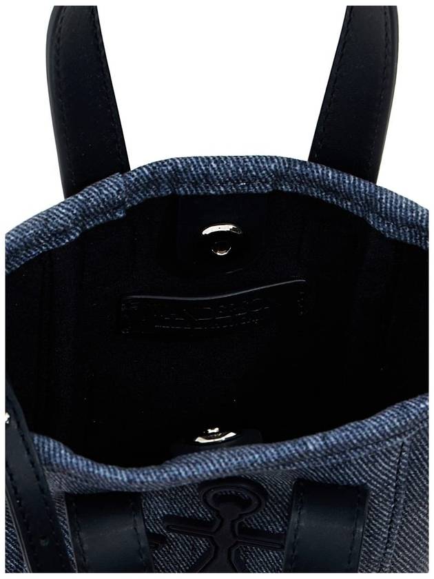 Anchor Patch Mini Belt Tote Bag Blue - JW ANDERSON - BALAAN 5