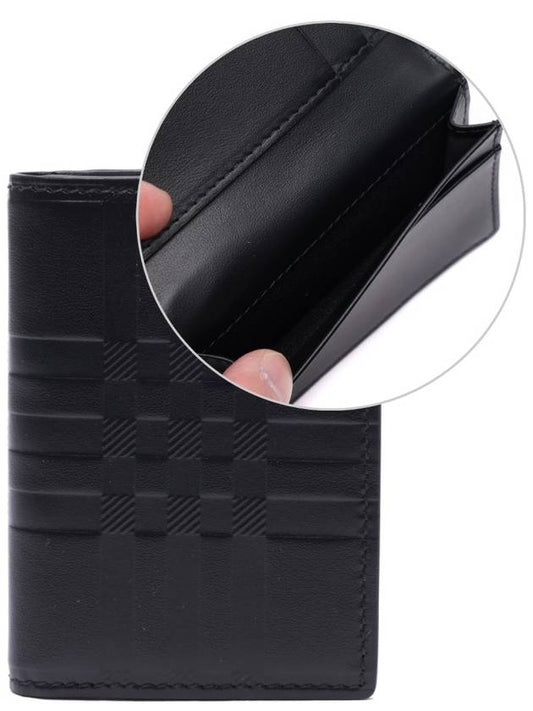 Bifold Card Wallet Black - BURBERRY - BALAAN.