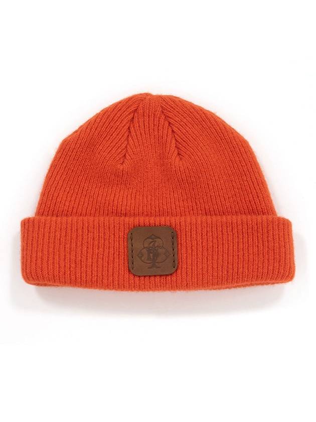 Others Men's Wool Knit Beanie Orange - IOEDLE - BALAAN 2