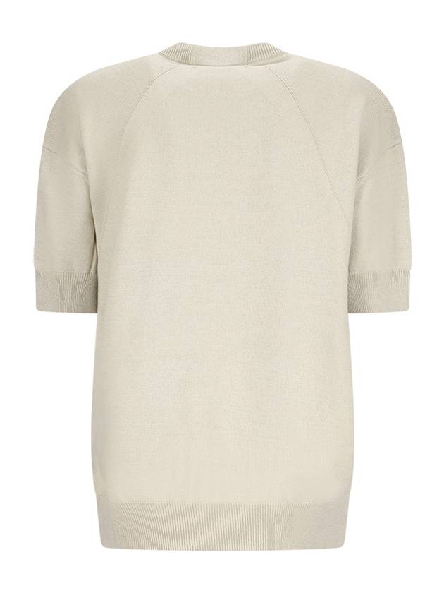 CREW-NECK KNITTED T-SHIRT - JIL SANDER - BALAAN 2