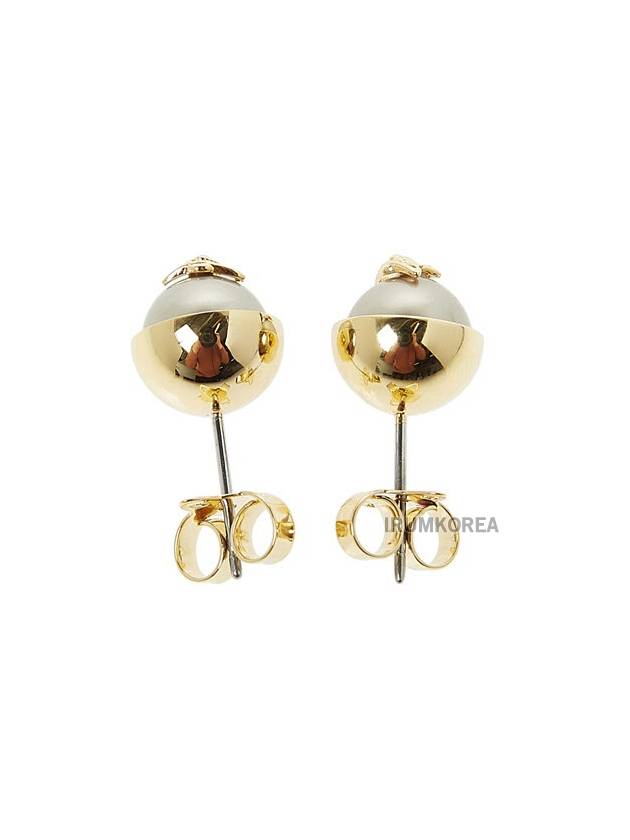 Olga Pearl Small Earrings Gold - VIVIENNE WESTWOOD - BALAAN 3