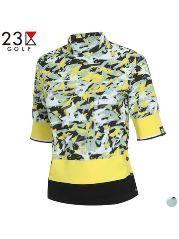 Golf pattern polar type t-shirt EM1LTS003 - 23KU - BALAAN 1