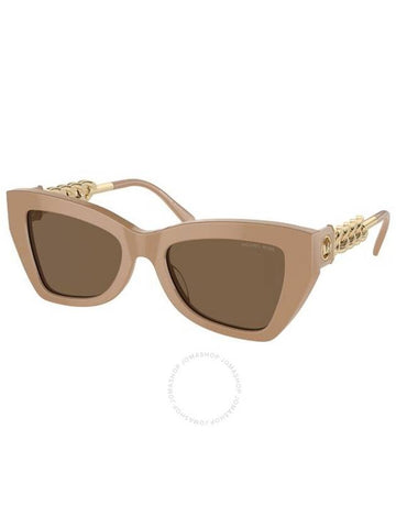 Michael Kors Montecito Brown Butterfly Ladies Sunglasses MK2205 395473 52 - MICHAEL KORS - BALAAN 1