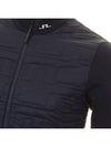 Men's Quilt Hybrid Jacket Navy - J.LINDEBERG - BALAAN 4