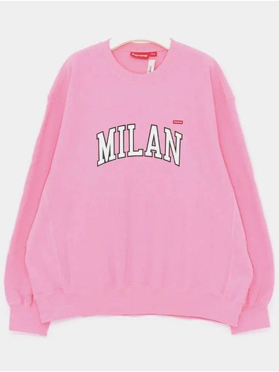 Milan Shop Small Box Logo Sweatshirt SS24SW4G PINK - SUPREME - BALAAN 2