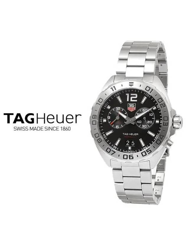 Formula 1 41 mm quartz metal watch black - TAG HEUER - BALAAN 3