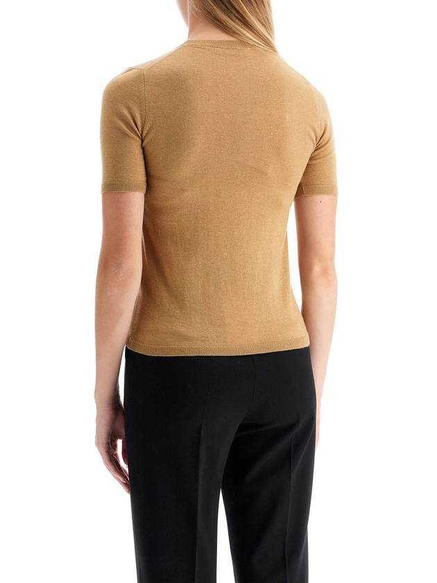 short-sleeved knit top 'warren - MAX MARA - BALAAN 3