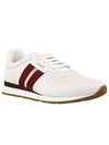 Astel Leather Low Top Sneakers White - BALLY - BALAAN 3