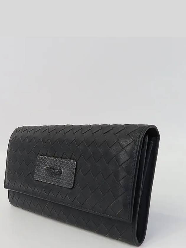 Navy long wallet - BOTTEGA VENETA - BALAAN 2