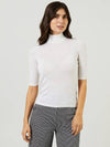 Unghia Virgin Wool Turtleneck White - MAX MARA - BALAAN 4