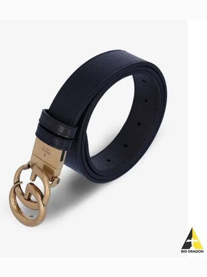 Double G Buckle Reversible Belt Black - GUCCI - BALAAN 2