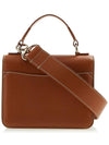 Kattie Small Leather Tote Bag Brown - CHLOE - BALAAN 4