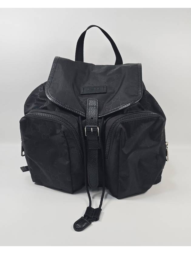 Two pocket nylon backpack - GUCCI - BALAAN 1