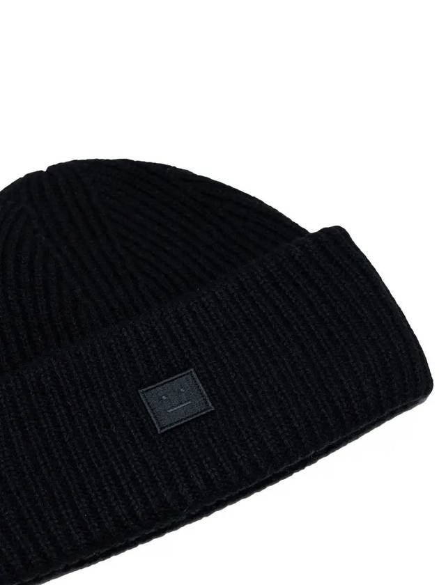 Small Face Logo Beanie Black - ACNE STUDIOS - BALAAN 5