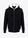 Classic Bunny Zip Up Hoodie White Lining Black - MOOSE KNUCKLES - BALAAN 3