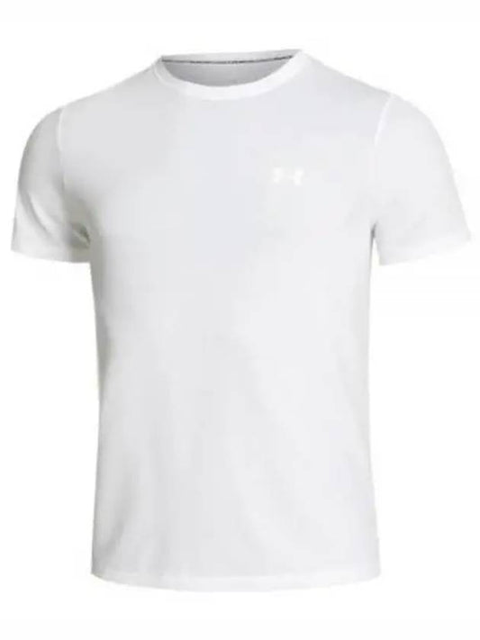 23 Men's UA Seamless Stride Short Sleeve 1375692 100 SS - UNDER ARMOUR - BALAAN 1