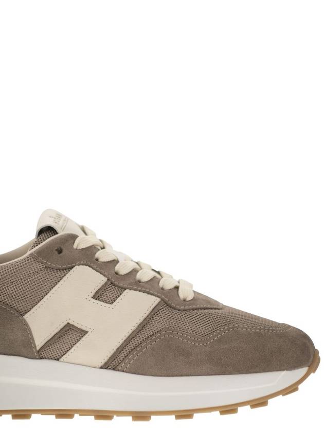 H641 - Leather and canvas trainers - HOGAN - BALAAN 6