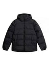 Barrel Hooded Down Padding Black - J.LINDEBERG - BALAAN 2